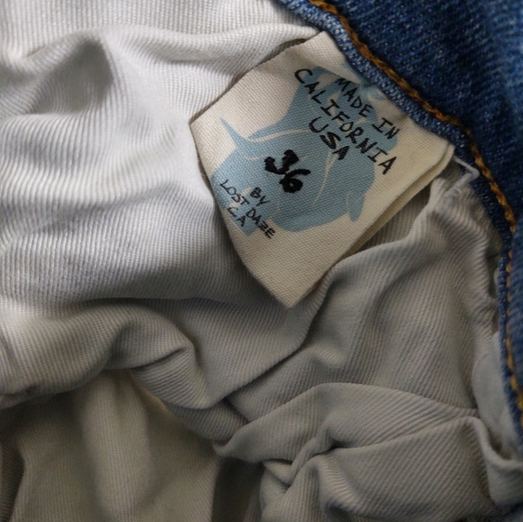 Lost Daze CA Jeans Mit Design Blau in Blue - Picture 11 of 12